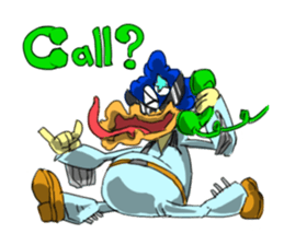 high phu! man sticker #12891722