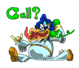 high phu! man sticker #12891722