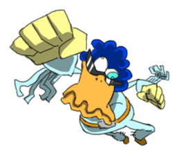 high phu! man sticker #12891723