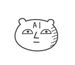 AI's basic pack,very cute bear sticker #12891807