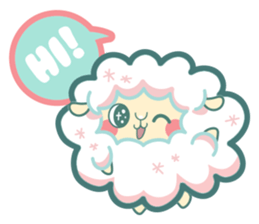 My Fluffy Sheep sticker #12891822