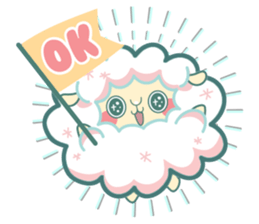 My Fluffy Sheep sticker #12891824