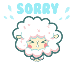 My Fluffy Sheep sticker #12891830