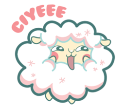 My Fluffy Sheep sticker #12891834