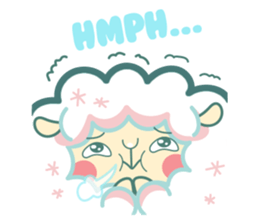 My Fluffy Sheep sticker #12891835
