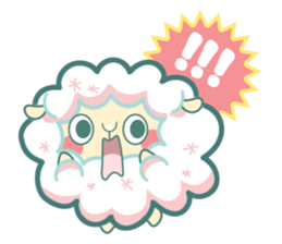 My Fluffy Sheep sticker #12891840