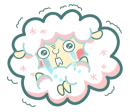 My Fluffy Sheep sticker #12891843
