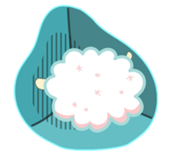 My Fluffy Sheep sticker #12891849