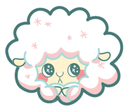 My Fluffy Sheep sticker #12891850