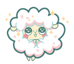My Fluffy Sheep sticker #12891851