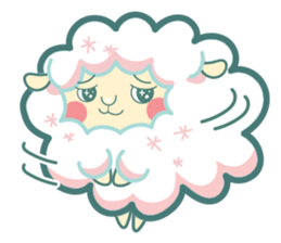 My Fluffy Sheep sticker #12891852