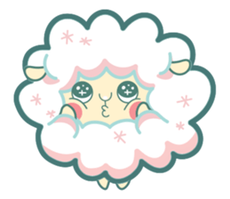 My Fluffy Sheep sticker #12891853