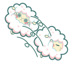 My Fluffy Sheep sticker #12891854