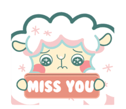 My Fluffy Sheep sticker #12891861