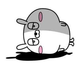 Reply rabbit(Provisional)3 sticker #12892081