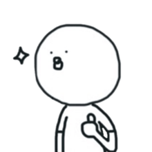 The bird which stares straight at me sticker #12893648