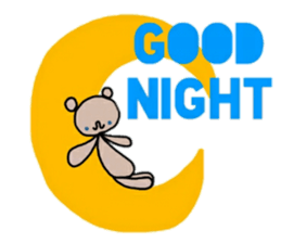 A bear and english sticker #12893984