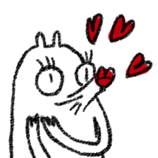 Rabbit, Cat, Bestfriend 02 sticker #12894347