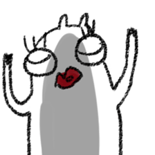 Rabbit, Cat, Bestfriend 02 sticker #12894348