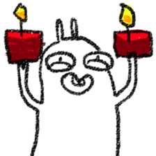 Rabbit, Cat, Bestfriend 02 sticker #12894351