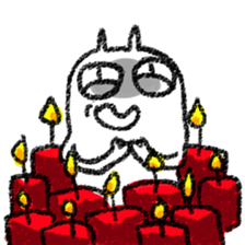 Rabbit, Cat, Bestfriend 02 sticker #12894353