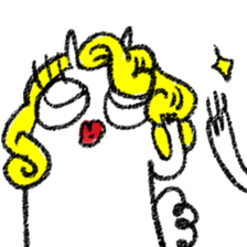 Rabbit, Cat, Bestfriend 02 sticker #12894359