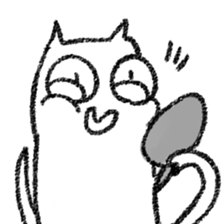 Rabbit, Cat, Bestfriend 02 sticker #12894370