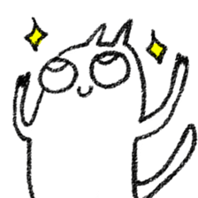 Rabbit, Cat, Bestfriend 02 sticker #12894371