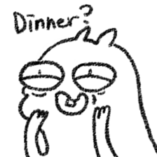 Rabbit, Cat, Bestfriend 02 sticker #12894380