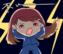 Excited sister very excited sticker #12895228