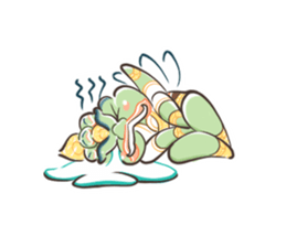 Fat Ravana sticker #12895638