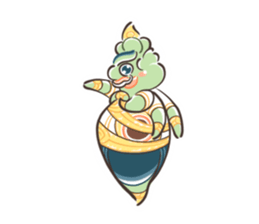 Fat Ravana sticker #12895649