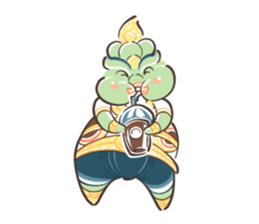 Fat Ravana sticker #12895651