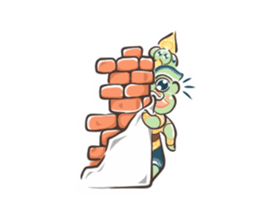 Fat Ravana sticker #12895653