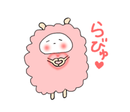 Name is Hituda. Sheep? sticker #12895784