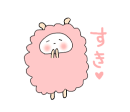 Name is Hituda. Sheep? sticker #12895785