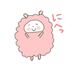 Name is Hituda. Sheep? sticker #12895790
