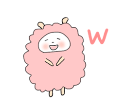 Name is Hituda. Sheep? sticker #12895791