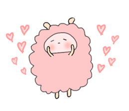 Name is Hituda. Sheep? sticker #12895792