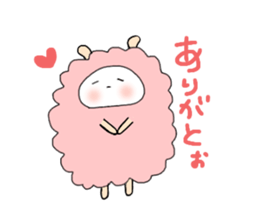 Name is Hituda. Sheep? sticker #12895798