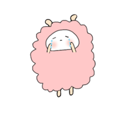 Name is Hituda. Sheep? sticker #12895804