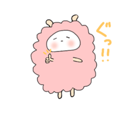 Name is Hituda. Sheep? sticker #12895810