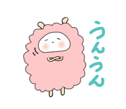 Name is Hituda. Sheep? sticker #12895812
