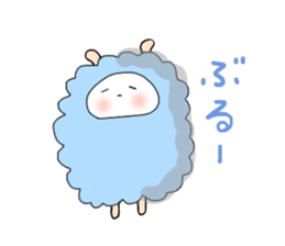 Name is Hituda. Sheep? sticker #12895816