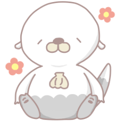 daiy plump sea otter