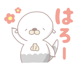 daiy plump sea otter sticker #12896462