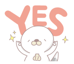 daiy plump sea otter sticker #12896490