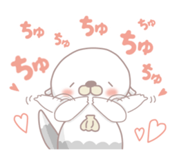 daiy plump sea otter sticker #12896499