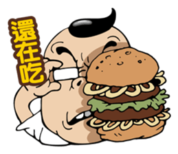 Oil head boss sticker #12896542