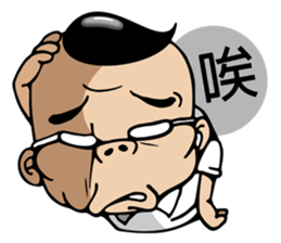 Oil head boss sticker #12896566